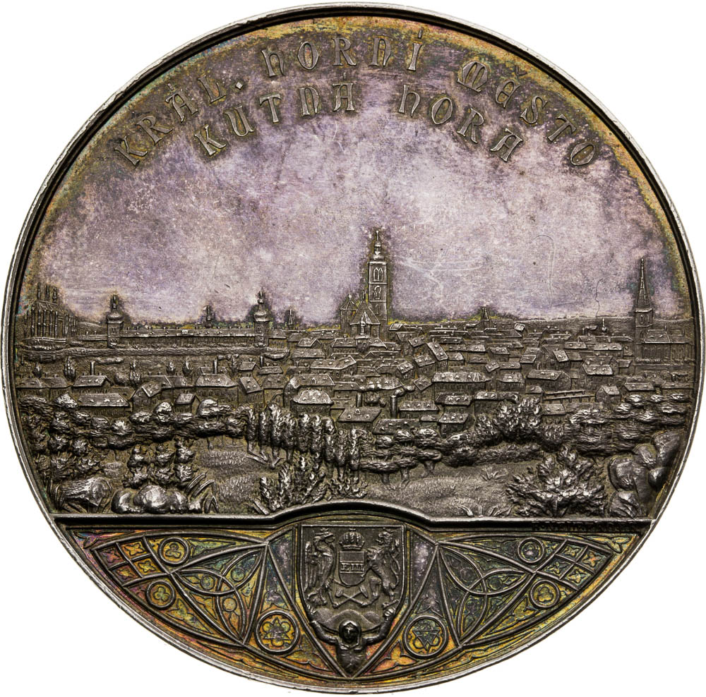 Stříbrná medaile  (1887) - avers