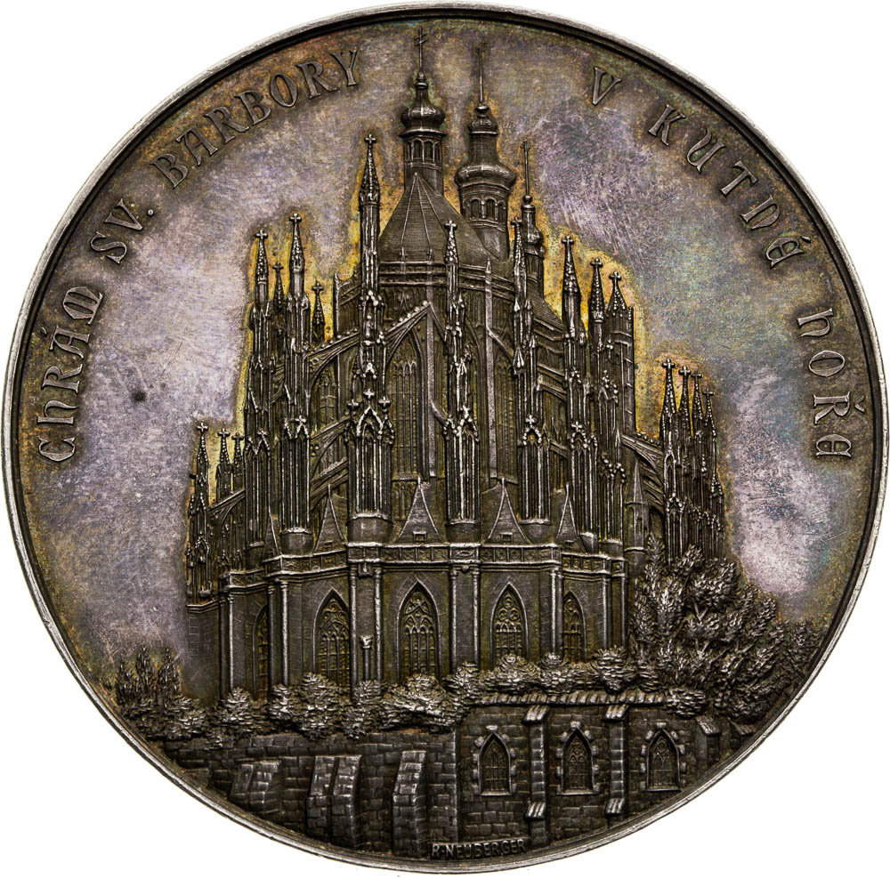 Stříbrná medaile  (1887) - revers