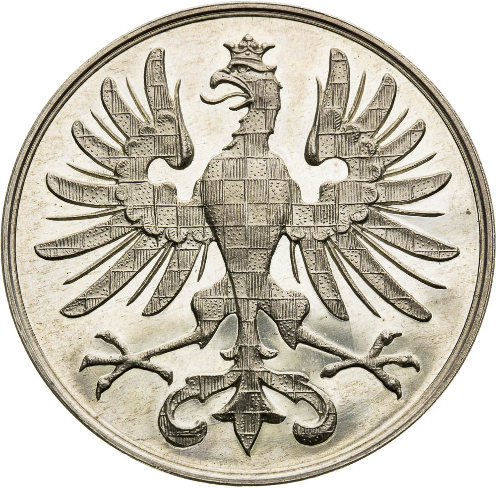 Stříbrná medaile 1891 - revers