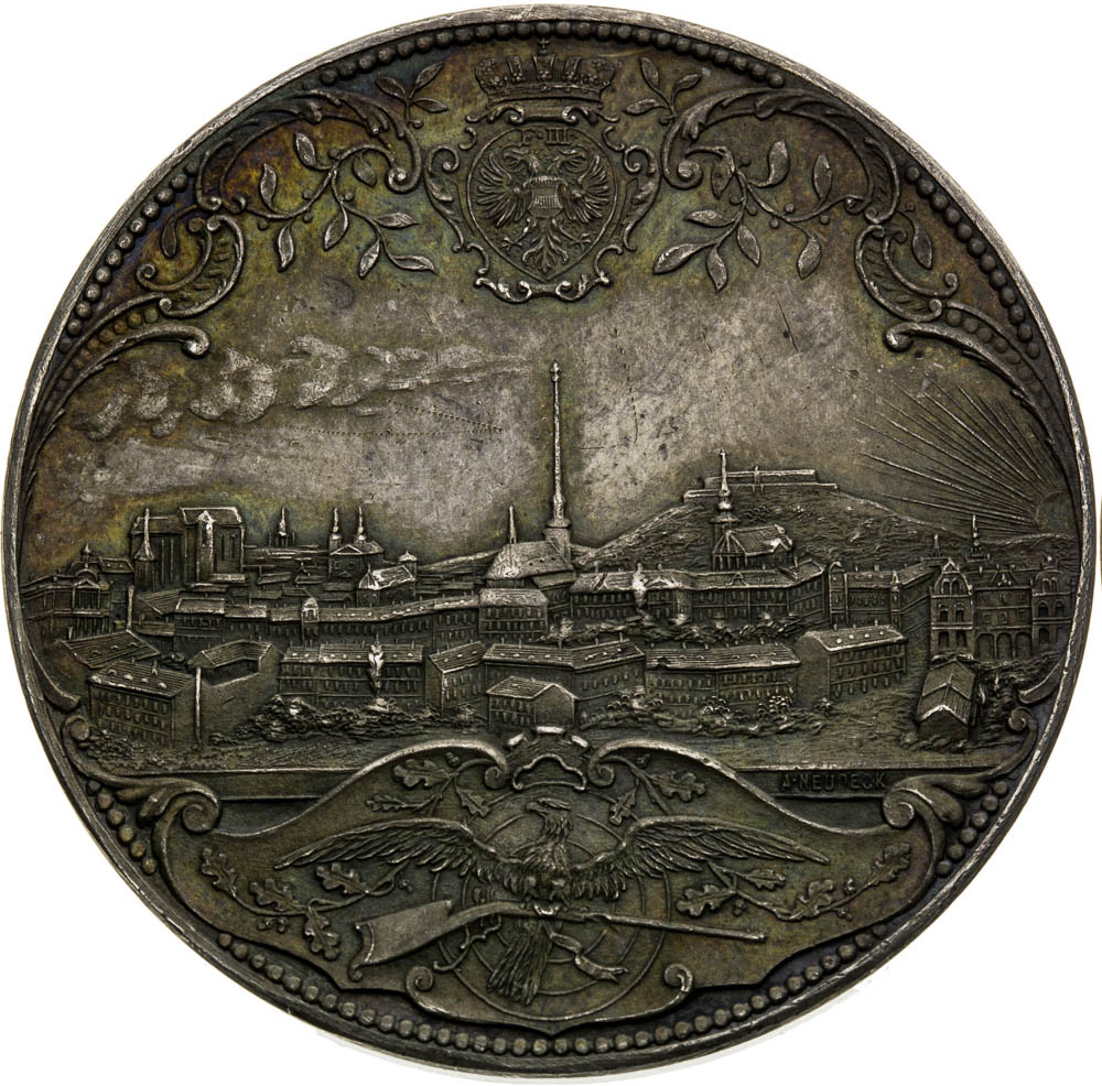 Stříbrná medaile 1892 - avers