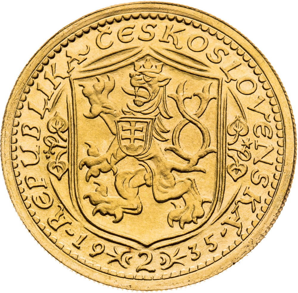 2 Dukát 1935 - averz