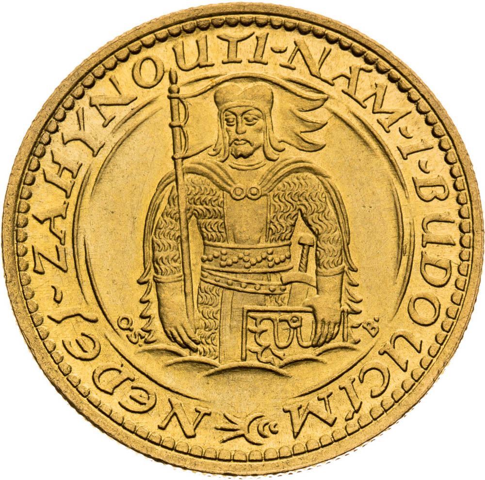 Dukát 1923 - reverz
