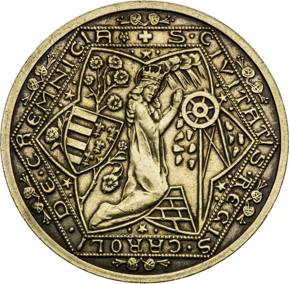 Strieborná medaila 1934 - averz