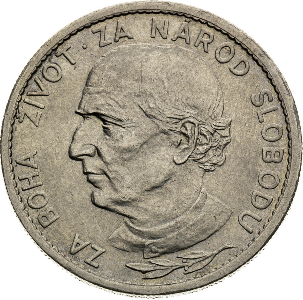 5 Koruna 1939  - back