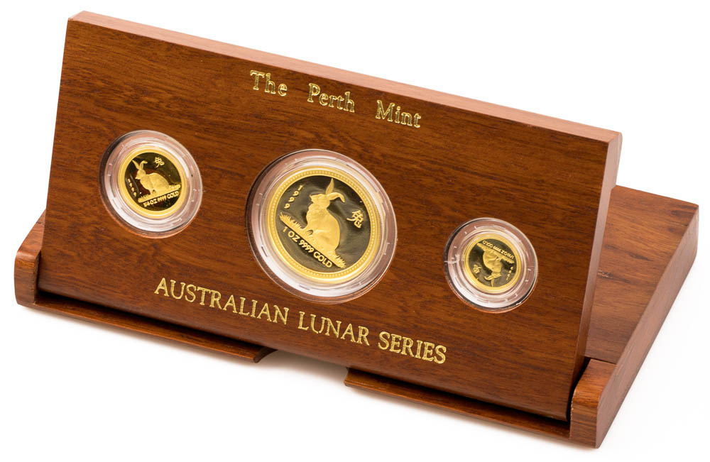 Gold Coins 1999 (3 pcs) - front