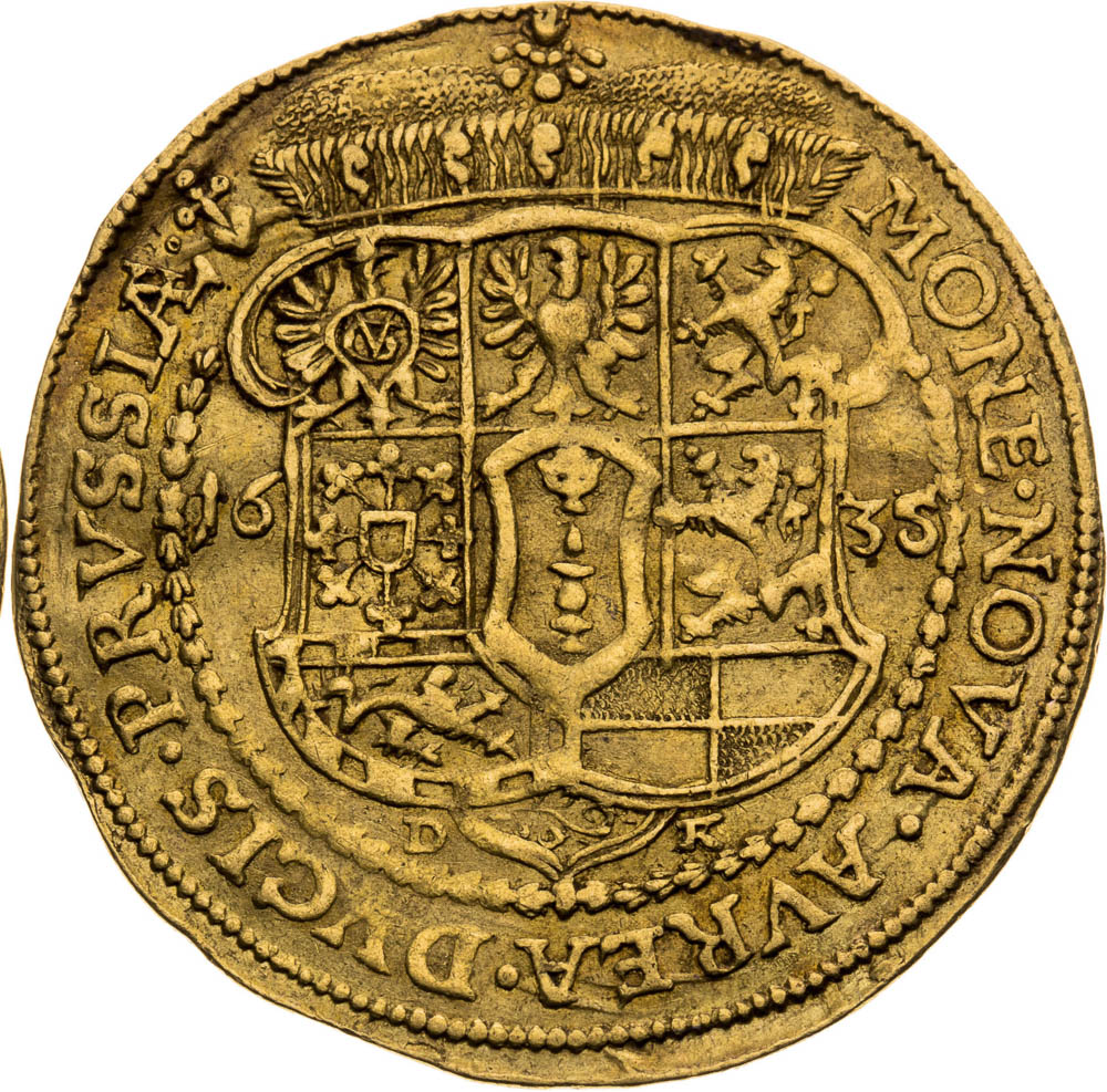 Ducat 1635 - back