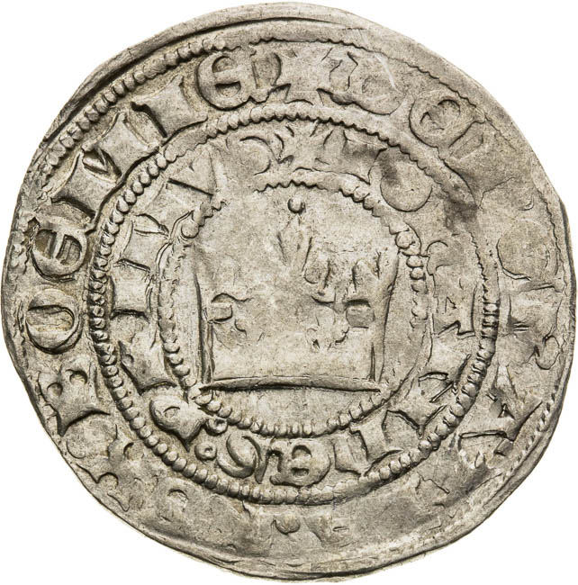 Prague Groschen (after 1310) - front