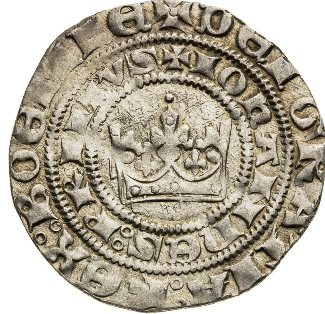Prague Groschen (after 1310) - front