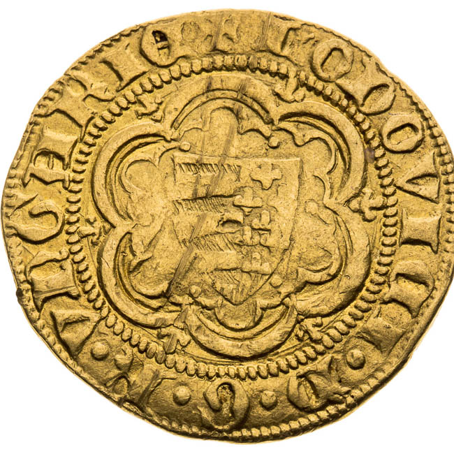Goldgulden (1366 - 1368) - front