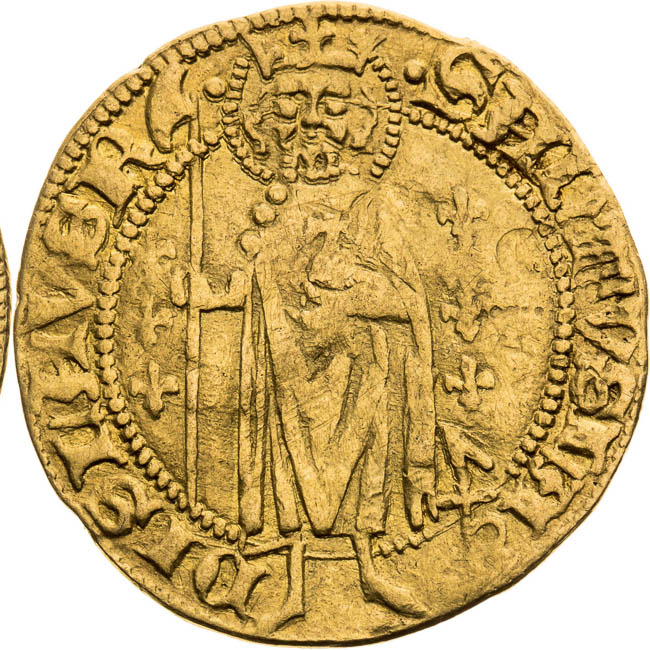 Goldgulden (1366 - 1368) - back