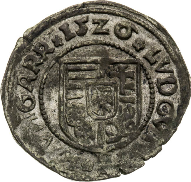 Denar 1526 - front