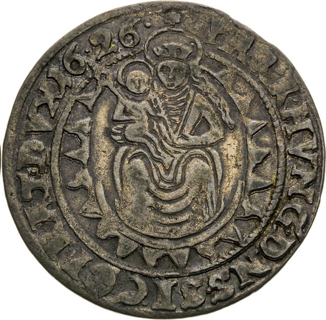 Groschen 1626 - back