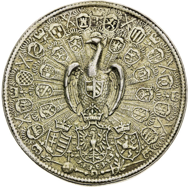 Silver Medal 1563 - back