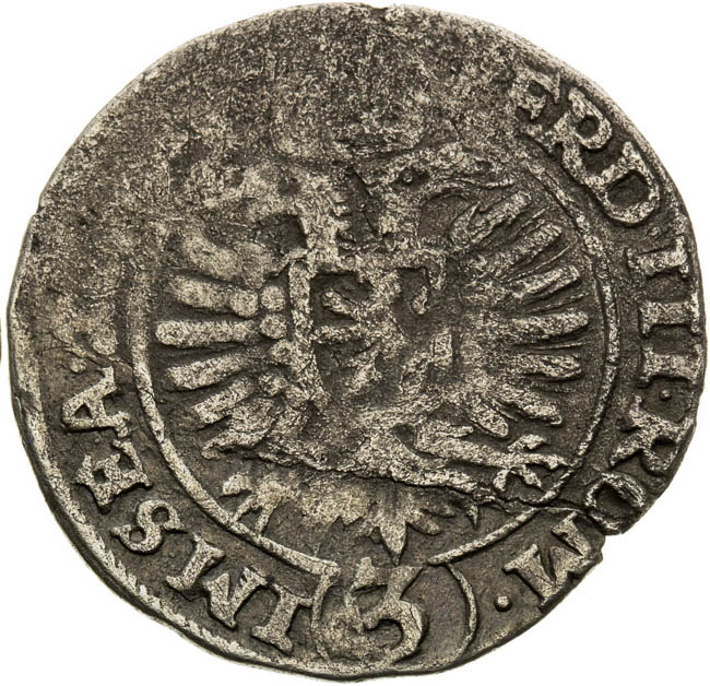 3 Kreutzer (1637-1639) - back