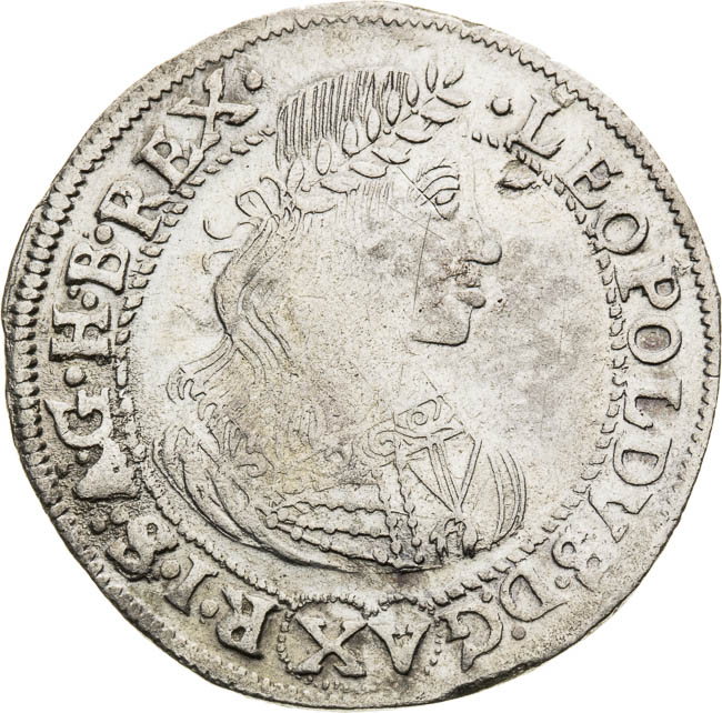 XV Kreutzer 1660 - front