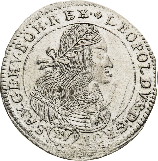 XV Kreutzer 1661 - front
