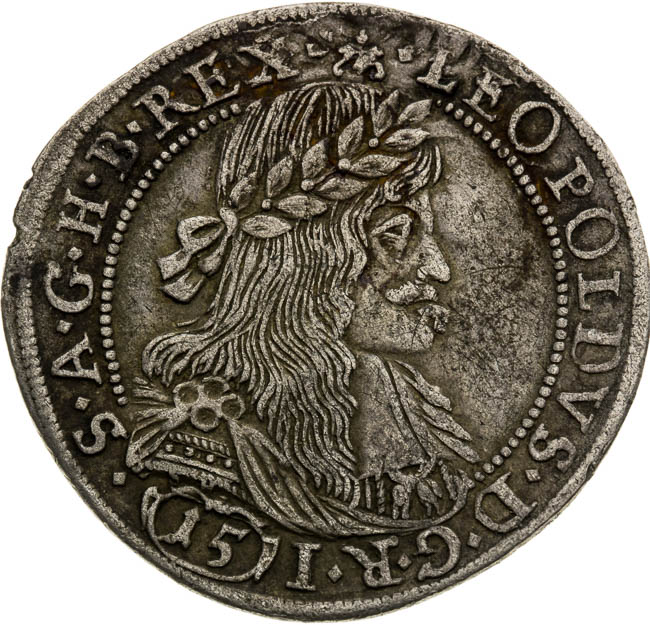 15 Kreutzer 1665 - front