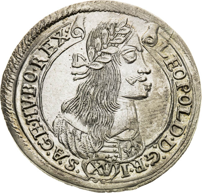XV Grajciar 1675 - averz