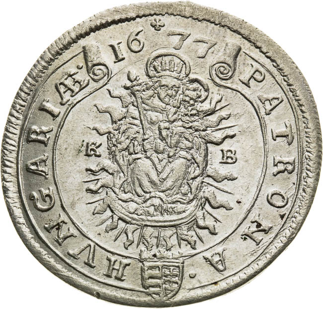 XV Grajciar 1677 - reverz