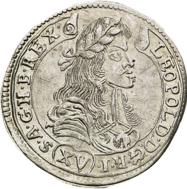 XV Grajciar 1681 - averz