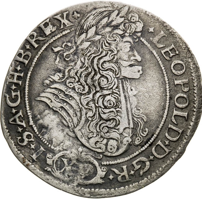 XV Grajciar 1686 - averz