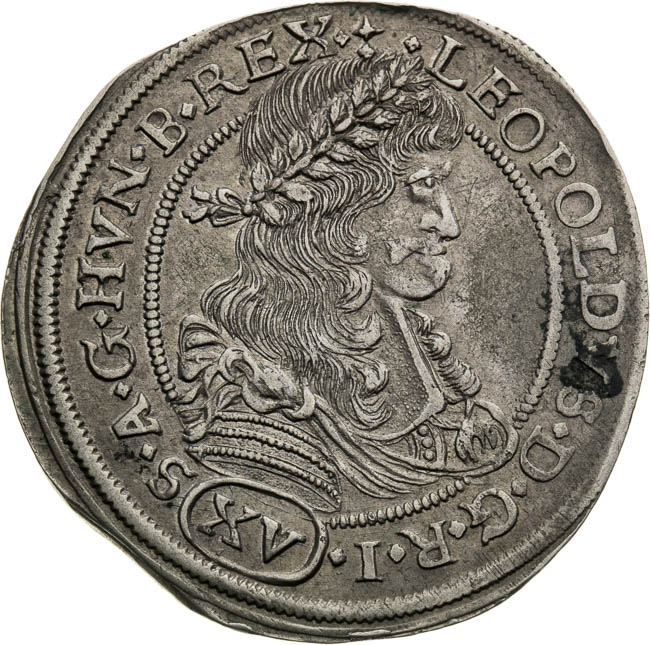 XV Grajciar 1686 - averz