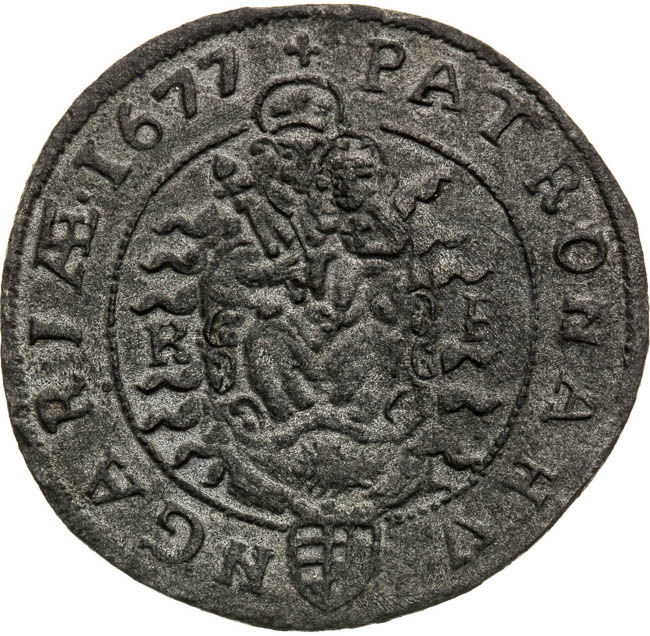 VI Kreutzer 1677 - back