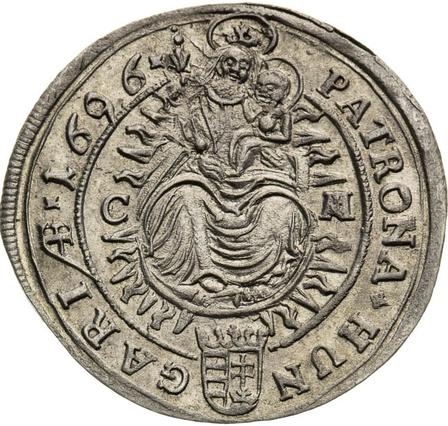 3 Grajciar 1696 - reverz