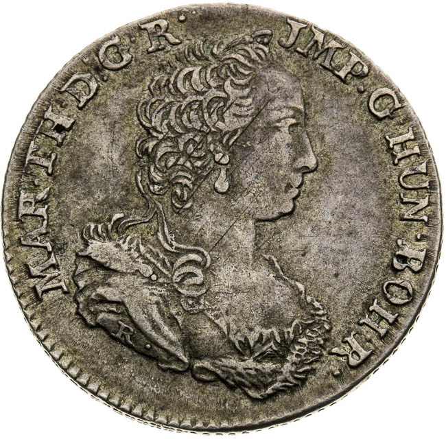 1/8 Ducaton 1751 - averz