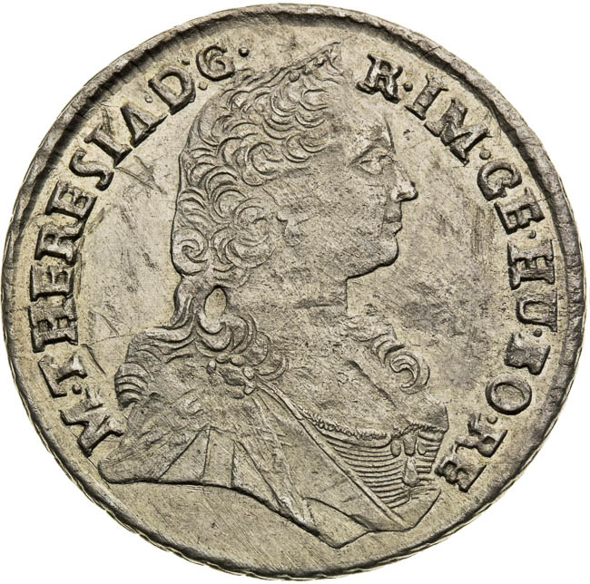 XVII Grajciar 1764 - averz