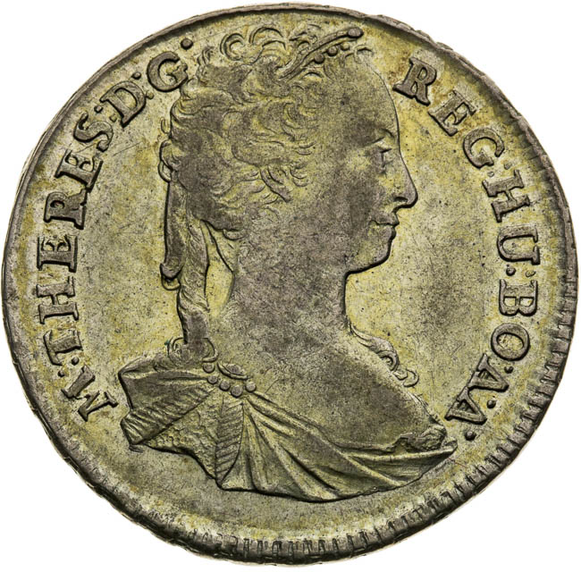 XV Grajciar 1743 - averz
