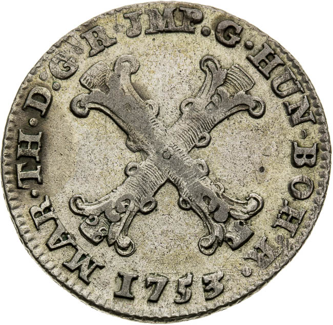 5 Sols (20 Liards) 1753 - averz