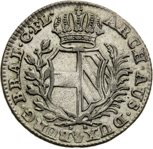 5 Sols (20 Liards) 1753 - reverz