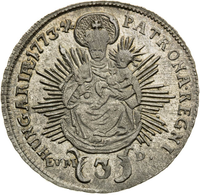 3 Grajciar 1773 - reverz