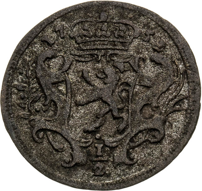 1/2 Kreutzer 1752 - front
