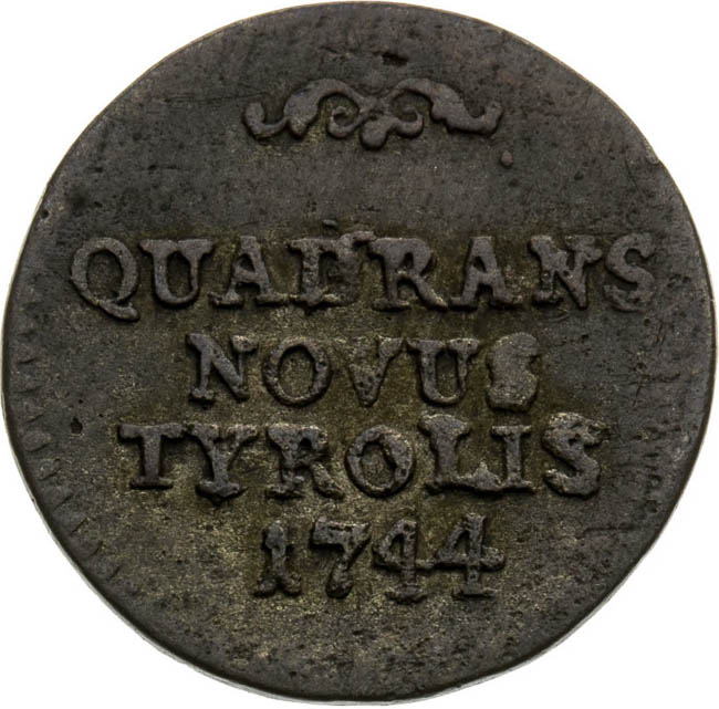 Quadrans 1744 - back