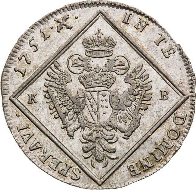 30 Grajciar 1751 - reverz