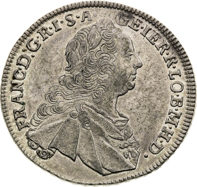 XVII Grajciar 1764 - averz