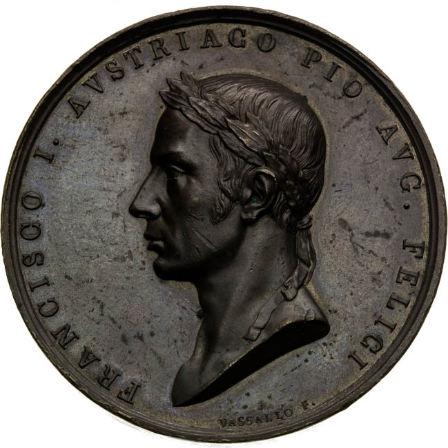 Bronze Medal 1815 - front