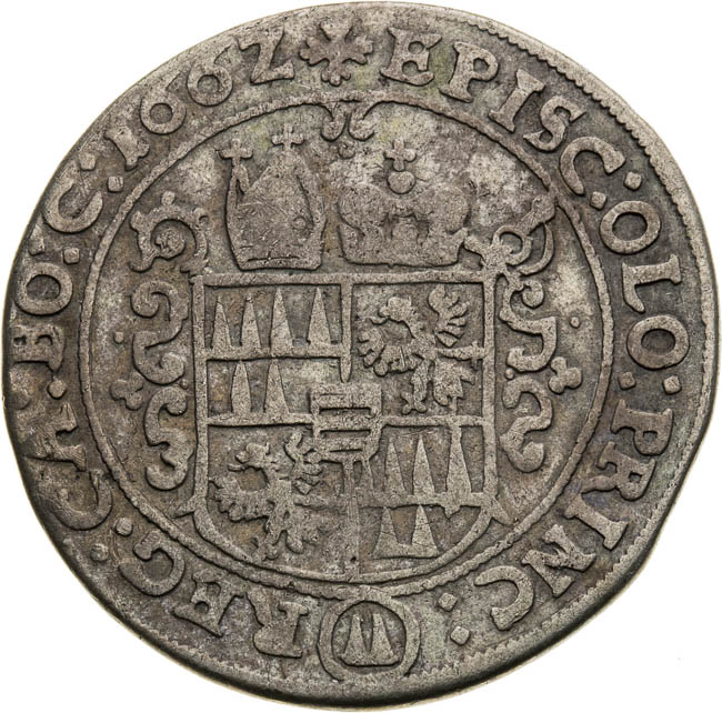 XV Kreutzer 1662 - back