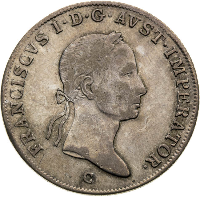 20 Kreutzer 1835 - front