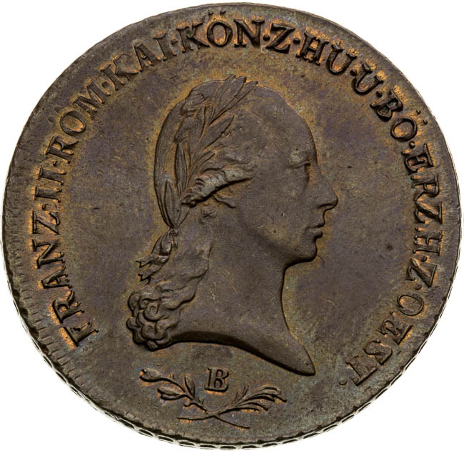 6 Kreutzer 1800 - front