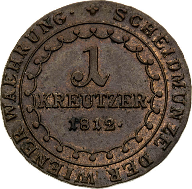 1 Grajciar 1812 - reverz