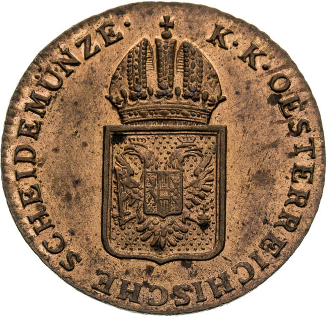 1/4 Kreutzer 1816 - front