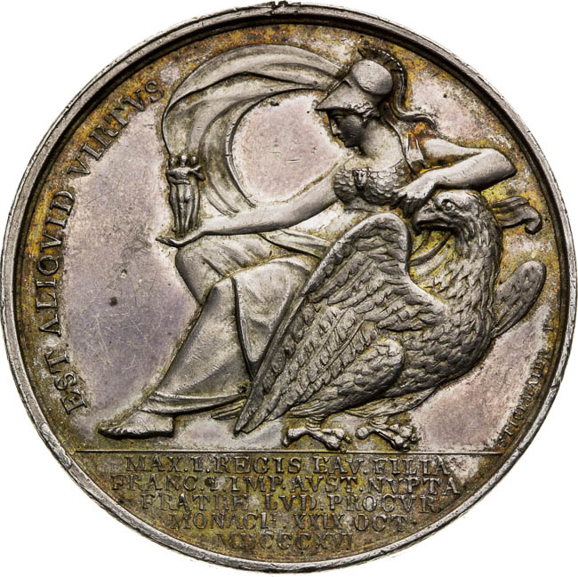 Silver Medal 1816 - back