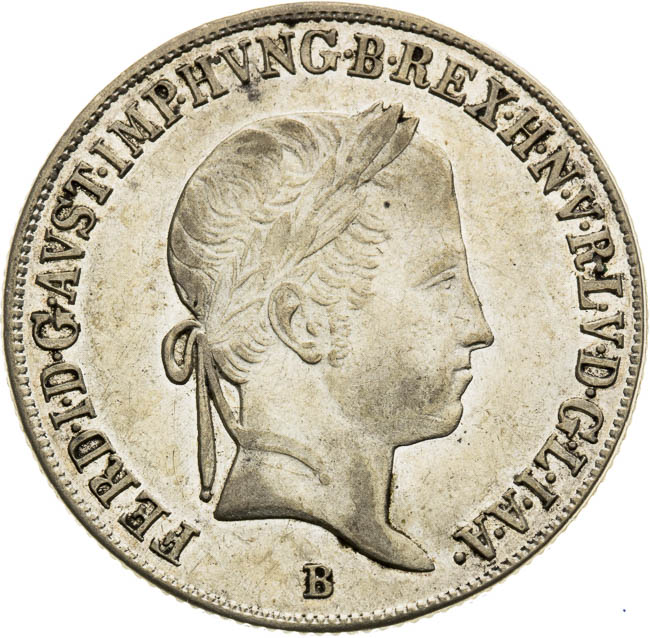 20 Krejcar 1847 - avers