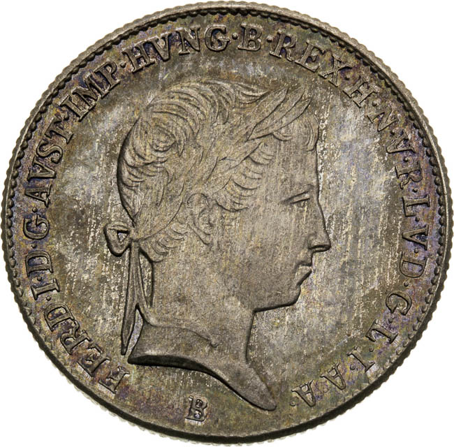 10 Krejcar 1839 - avers
