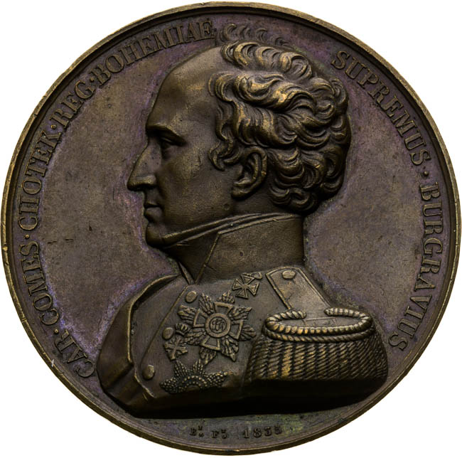 Medaile 1835 - avers