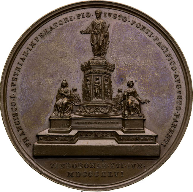 Medaile 1846 - revers