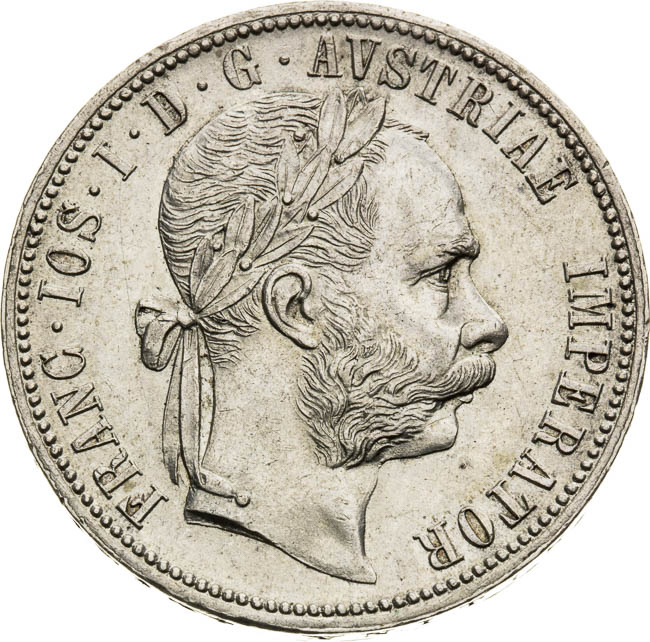 Gulden 1878 - front